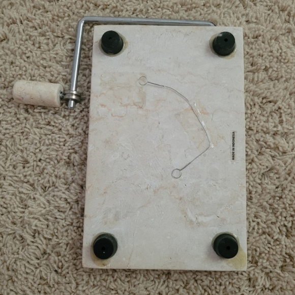 Marble Cheese Slicer Board with Blade/Handle Serverware Party Hosting - Picture 4 of 10